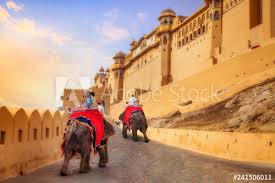 Amber-Fort-with-an-Elephant-ride